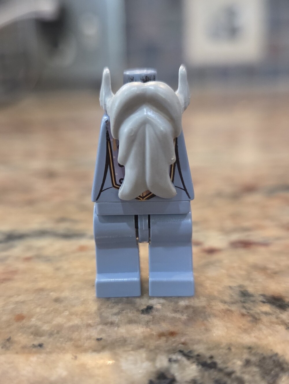 Lego Albus Dumbledore Minifigure Sand Blue Harry Potter Torso Beard 4842 hp0993